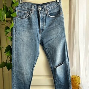 Levis 501’s Skinny Jeans
